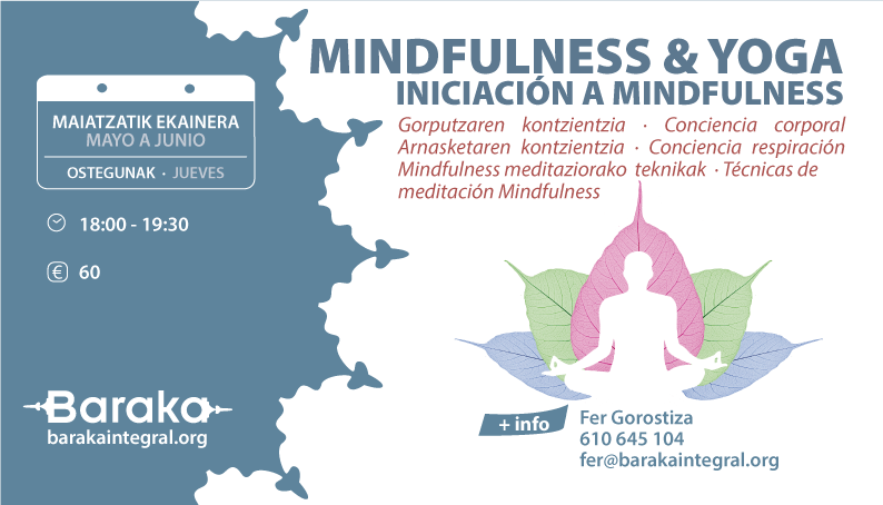 MINDFULNESS & YOGA: INICIACIÓN A MINDFULNESS