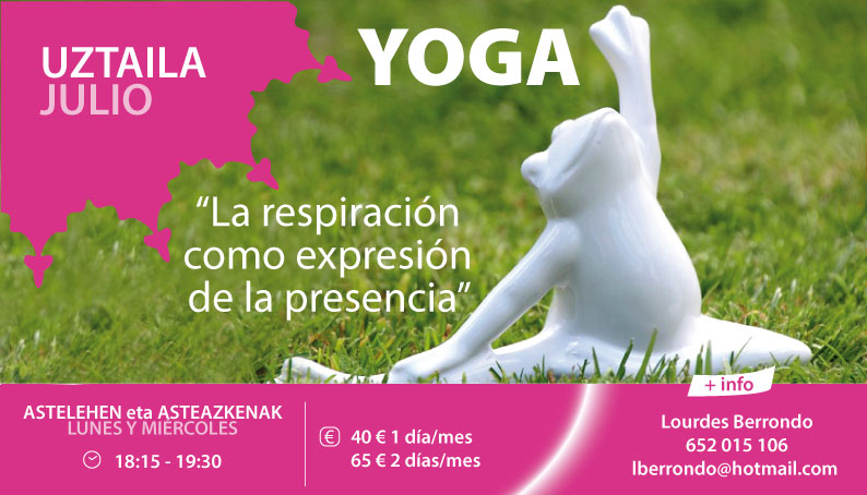 BARAKA YOGA EN JULIO RESPIRACIÓN