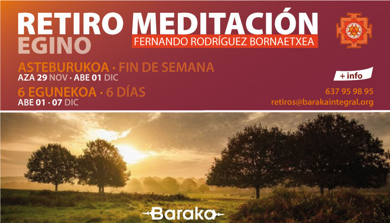 Baraka retiros nov - diciembre
