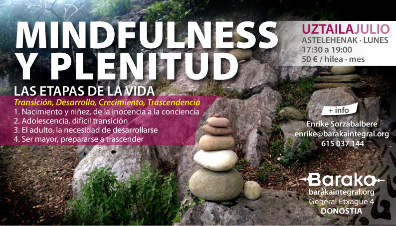 MINDFULNESS Y PLENITUD JULIO