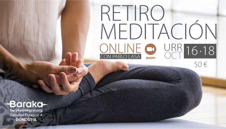 RETIRO MEDITACIÓN ONLINE