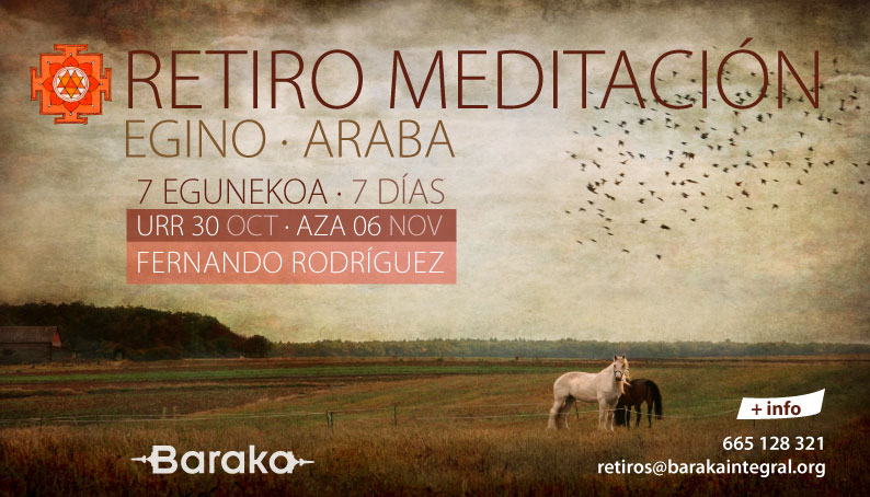 RETIRO MEDITACIÓN EGINO 7 DÍAS OCT – NOV