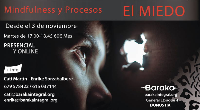 Mindfulness y procesos: EL MIEDO