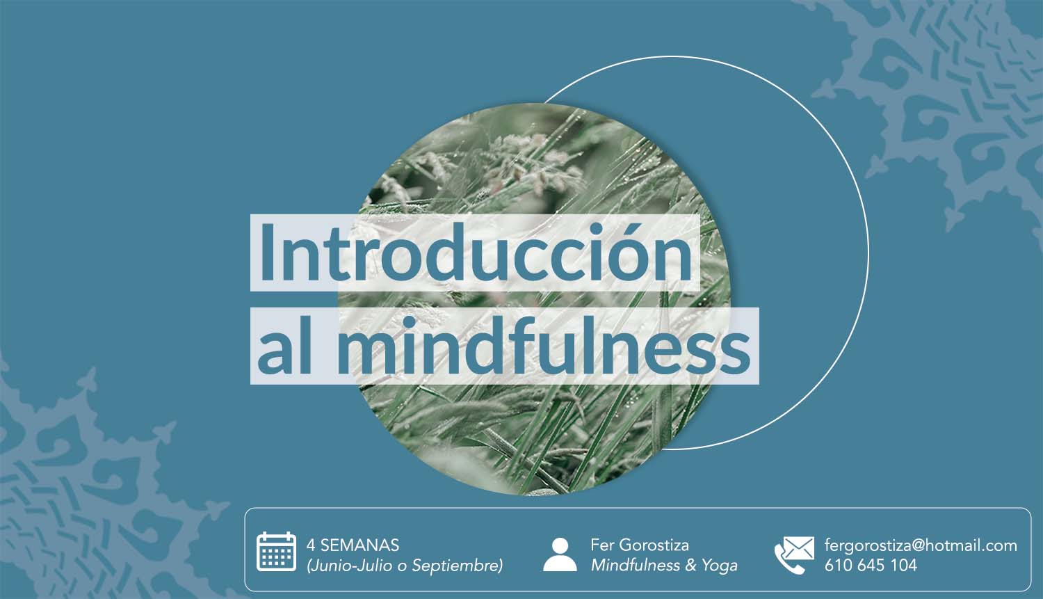 Introducción al Mindfulness – 4 semanas