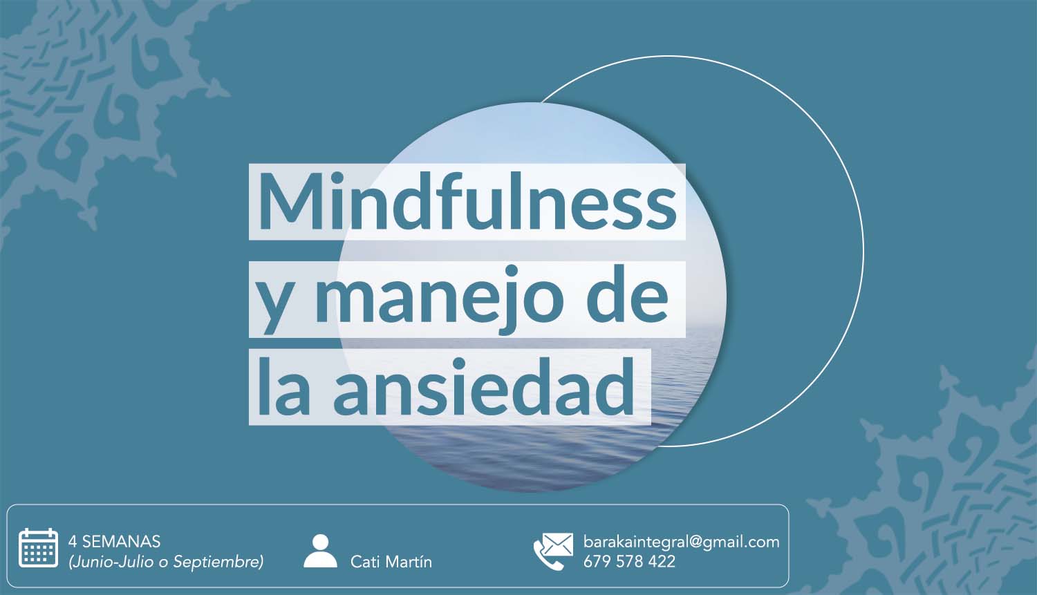 Mindfulness y el manejo de la ansiedad – 4 semanas