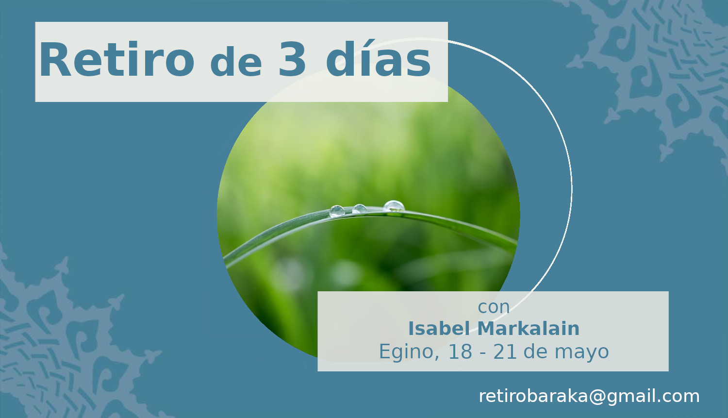 Retiro de 3 días mayo