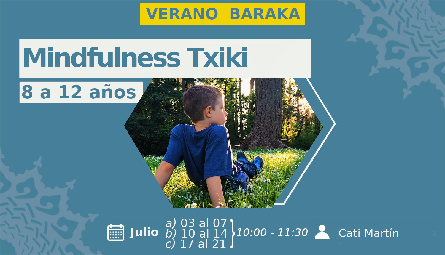 Mindfulness txiki – 8 a 12 años